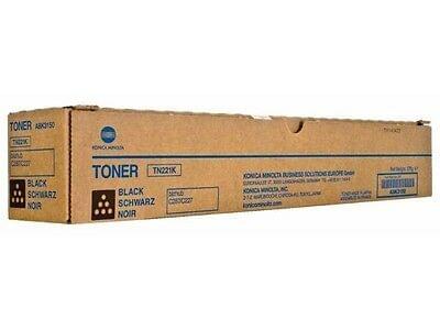 Konica Minolta TN221K Toner Cartridge for BH C227/C287