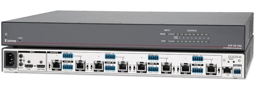 Extron DTP HD DA8 4K 330