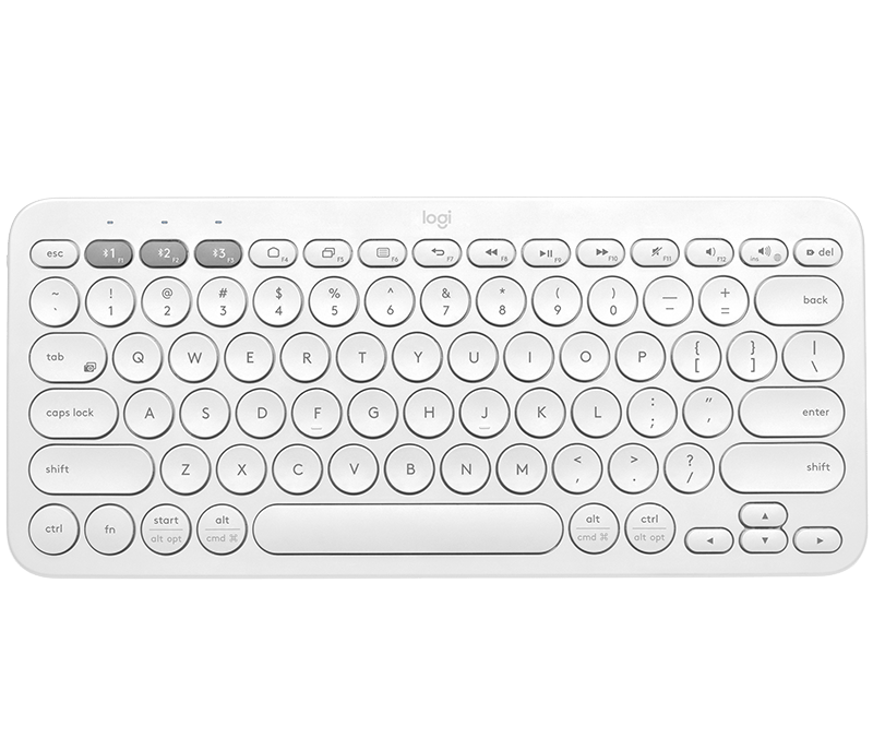 LOGITECH  Multi-Device Keyboard K380 - Off White